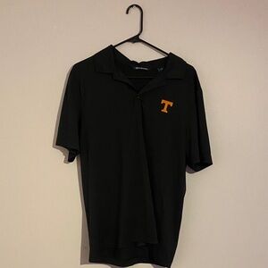 UT Black Polo with Orange Logo
